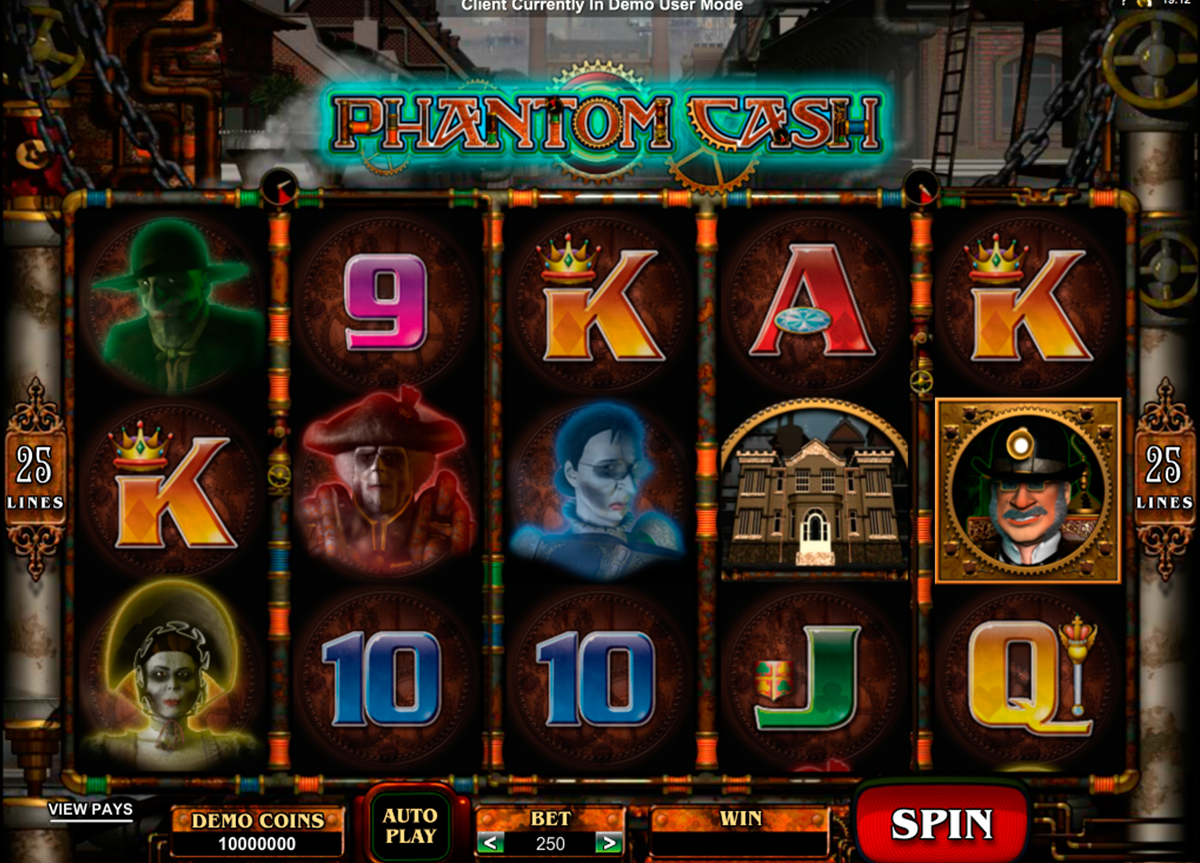 phantom cash microgaming online slots 