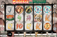 phoenix and the dragon microgaming online slots 