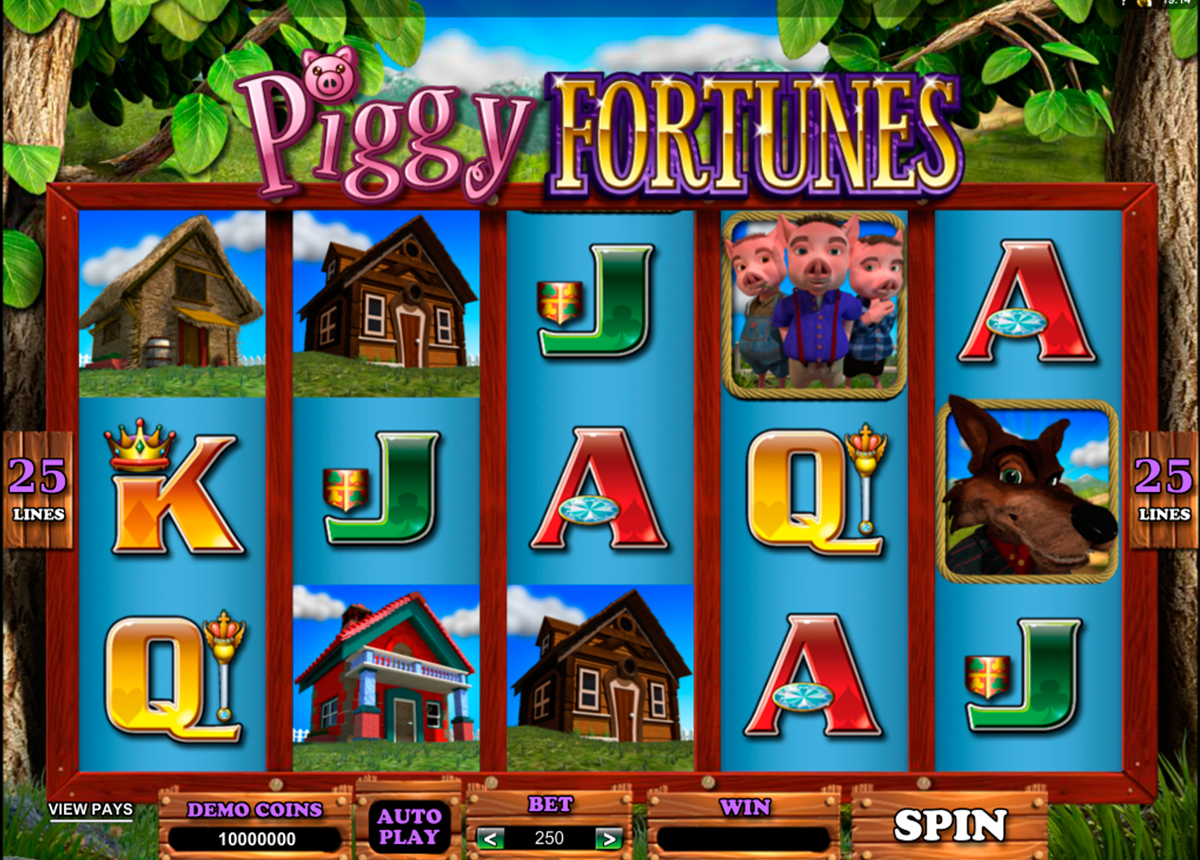piggy fortunes microgaming online slots 