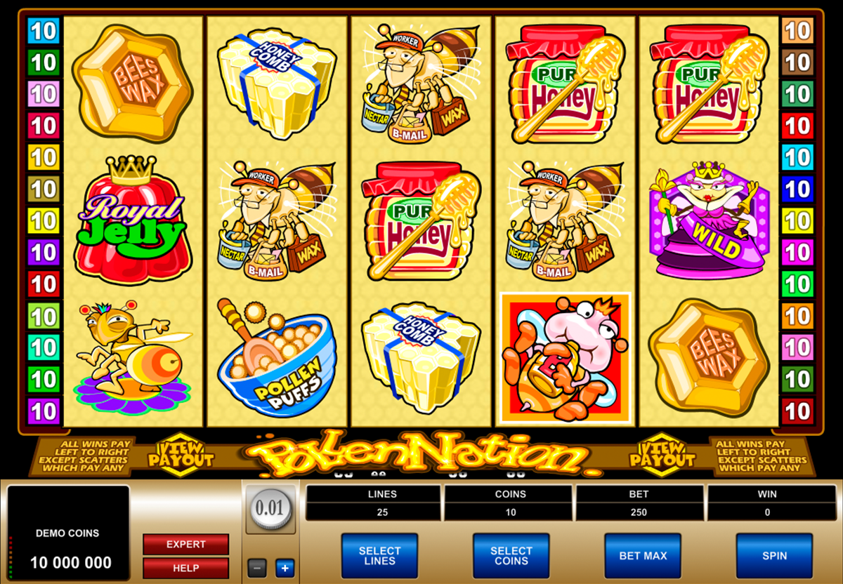 pollen nation microgaming online slots 