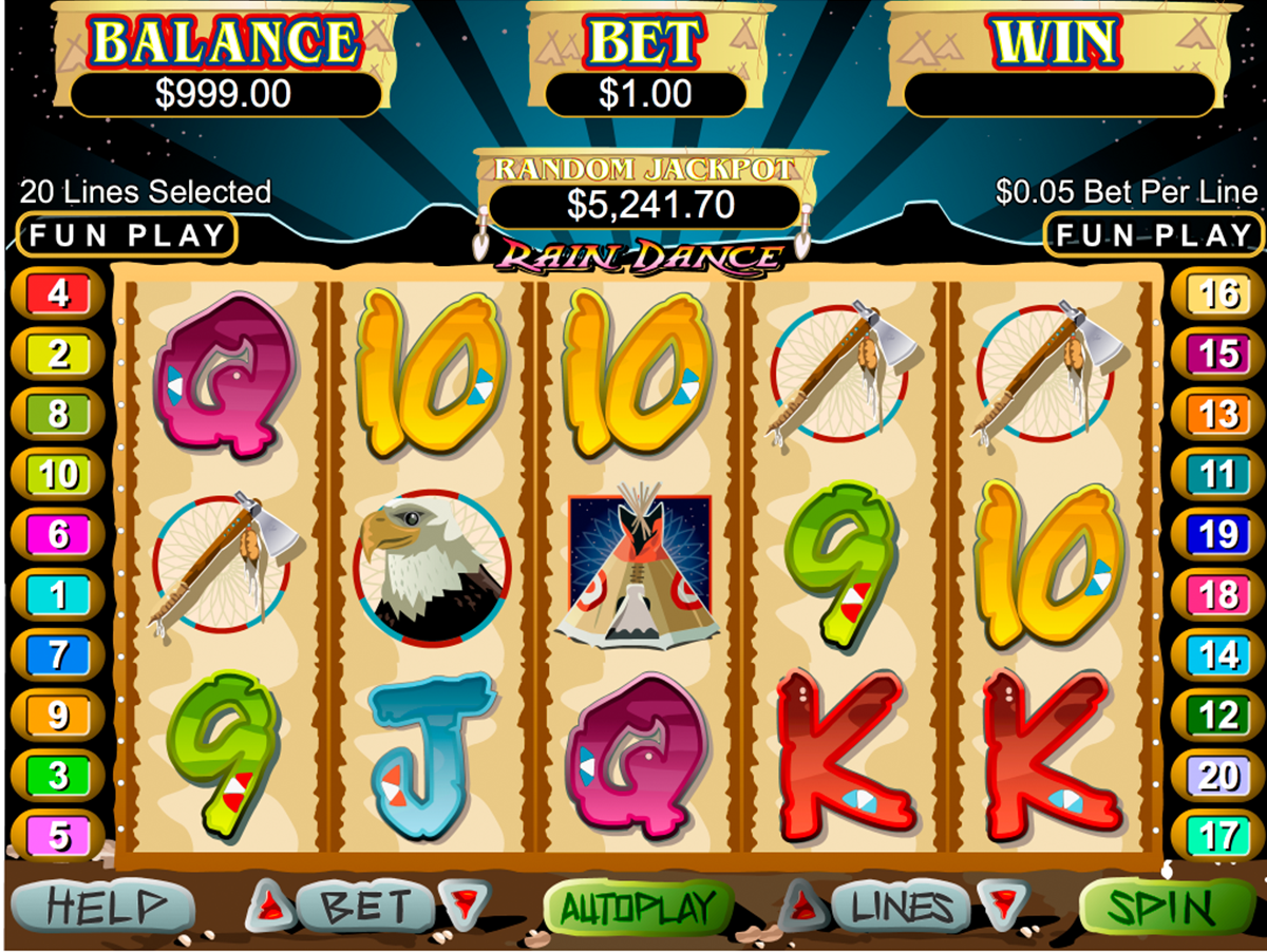 rain dance rtg online slots 