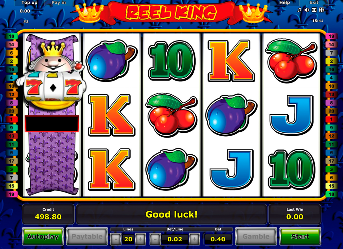 reel king novomatic online slots 