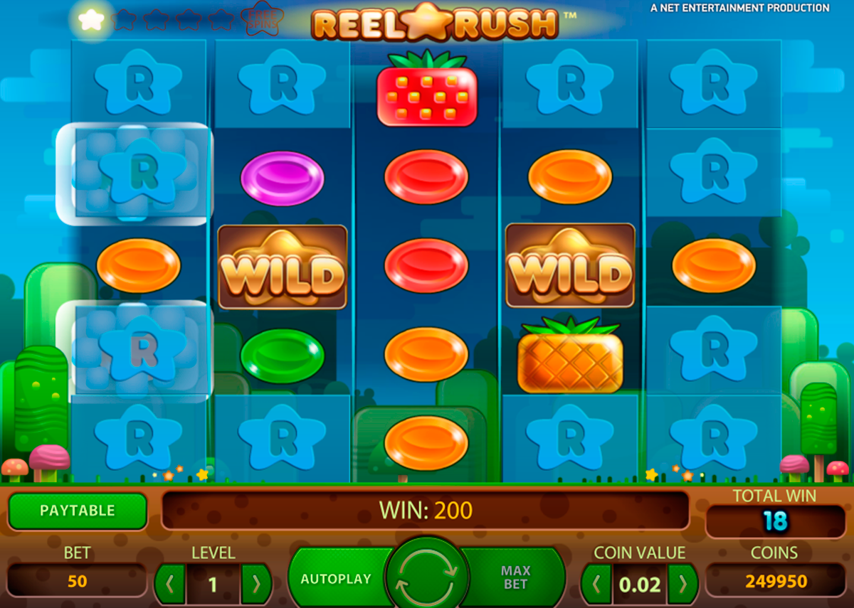 reel rush netent online slots 