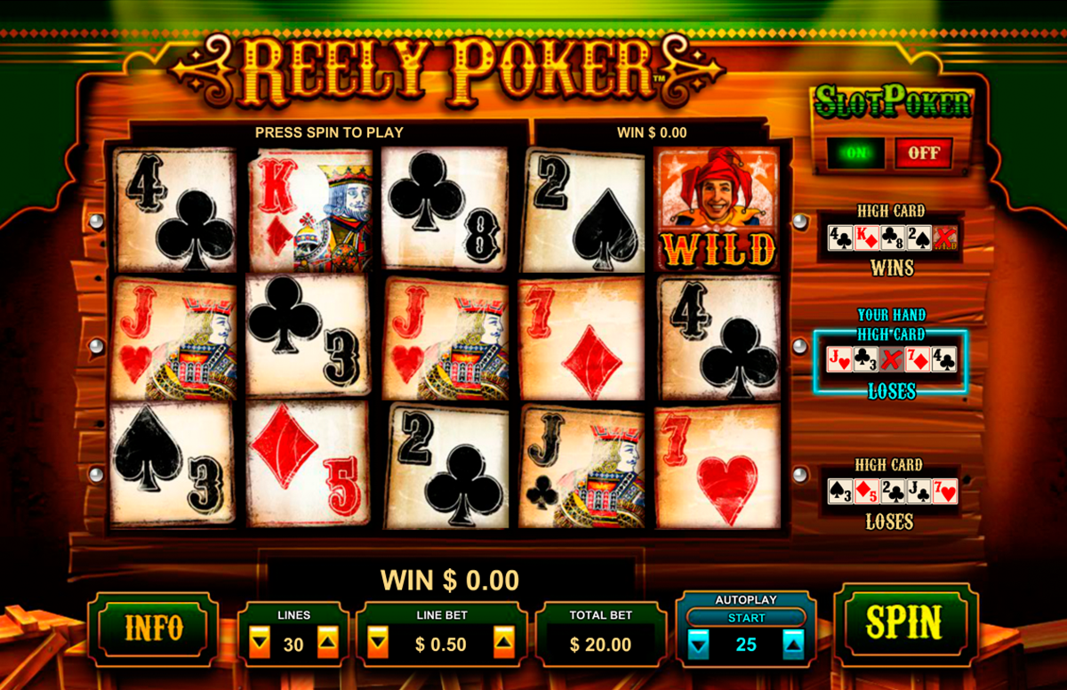 reely poker leander online slots 