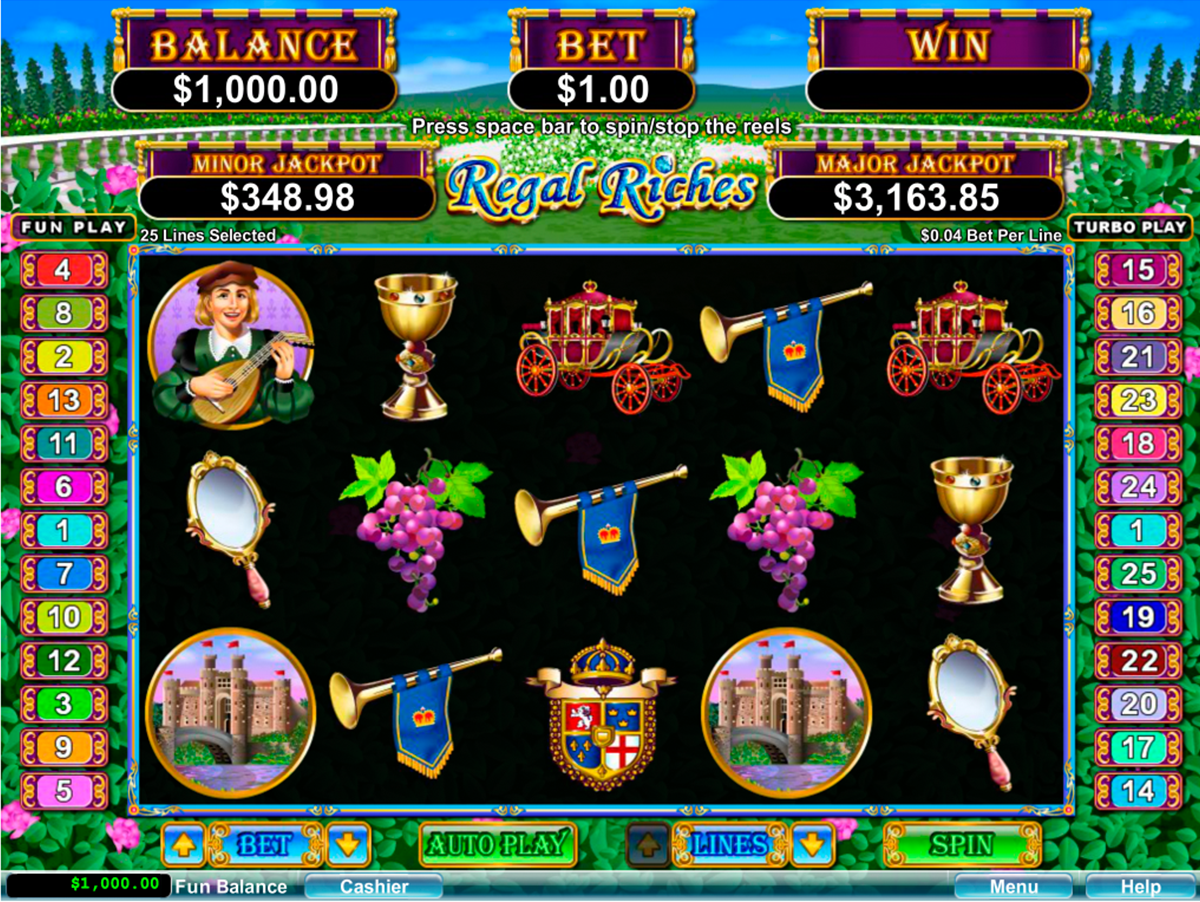 regal riches rtg online slots 