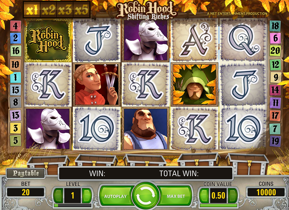 robin hood netent online slots 