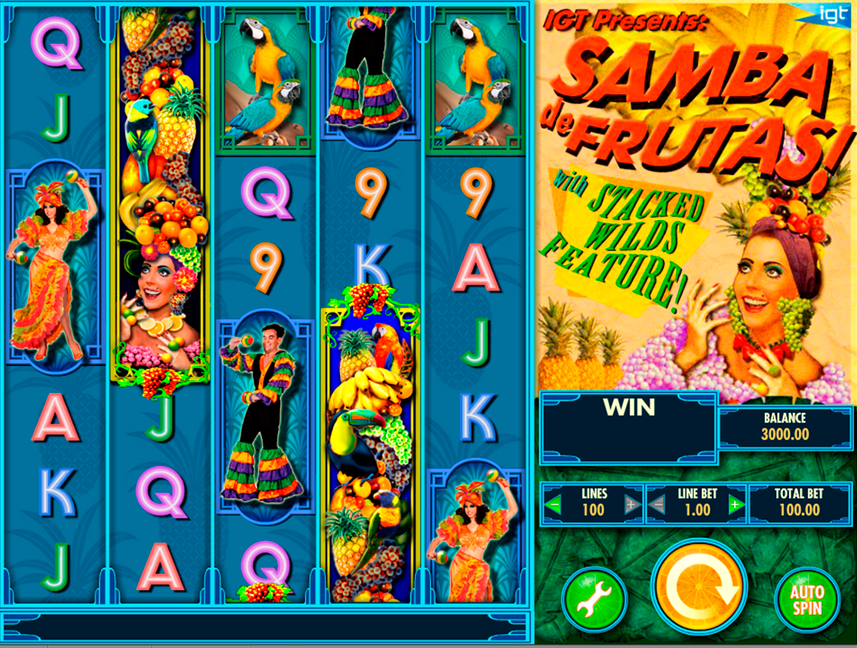 samba de frutas igt online slots 