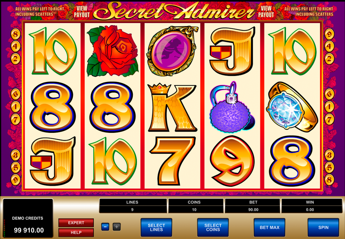 secret admirer microgaming online slots 