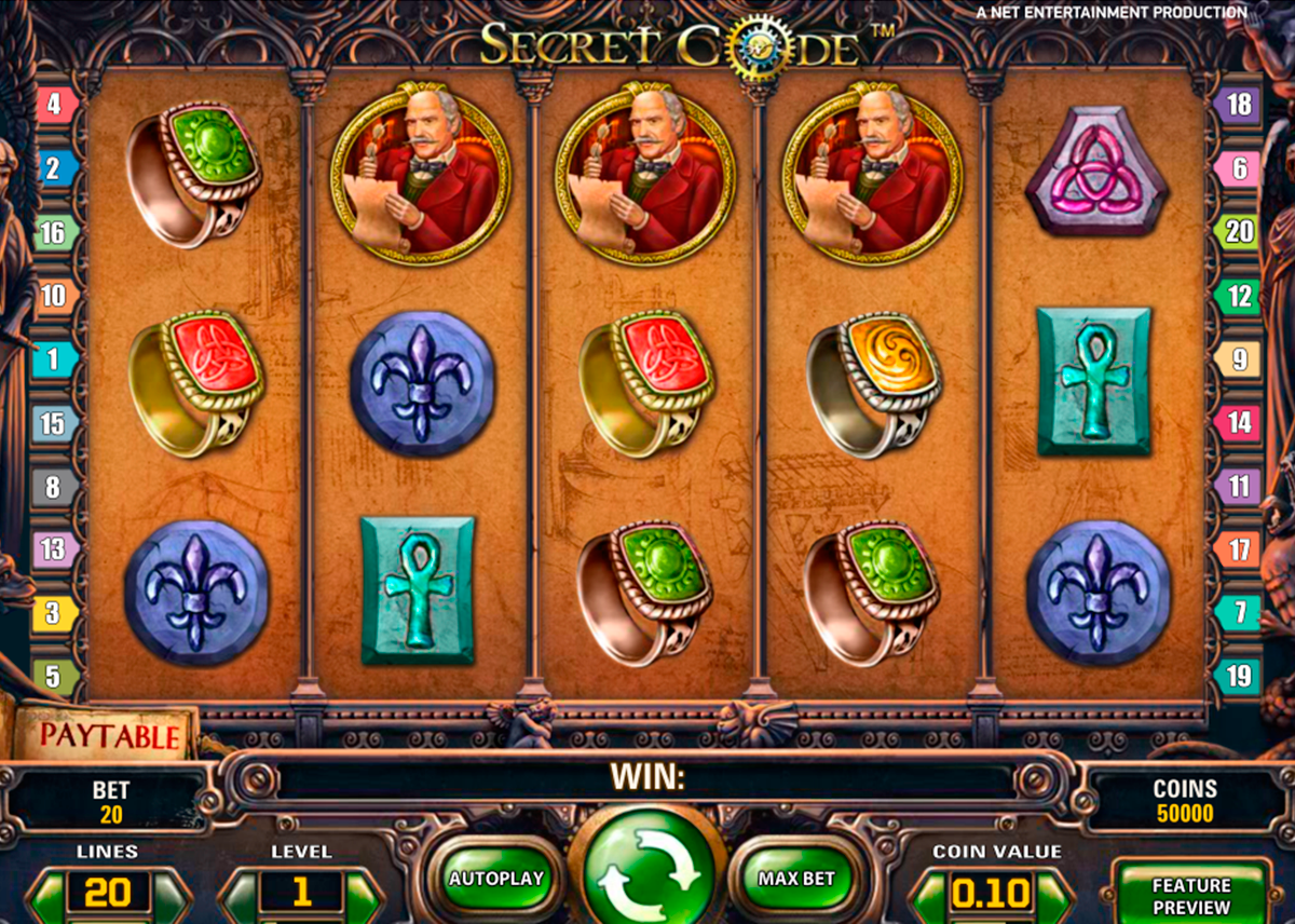 secret code netent online slots 