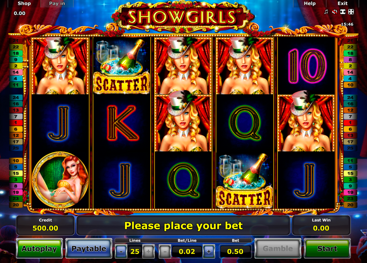 showgirls novomatic online slots 