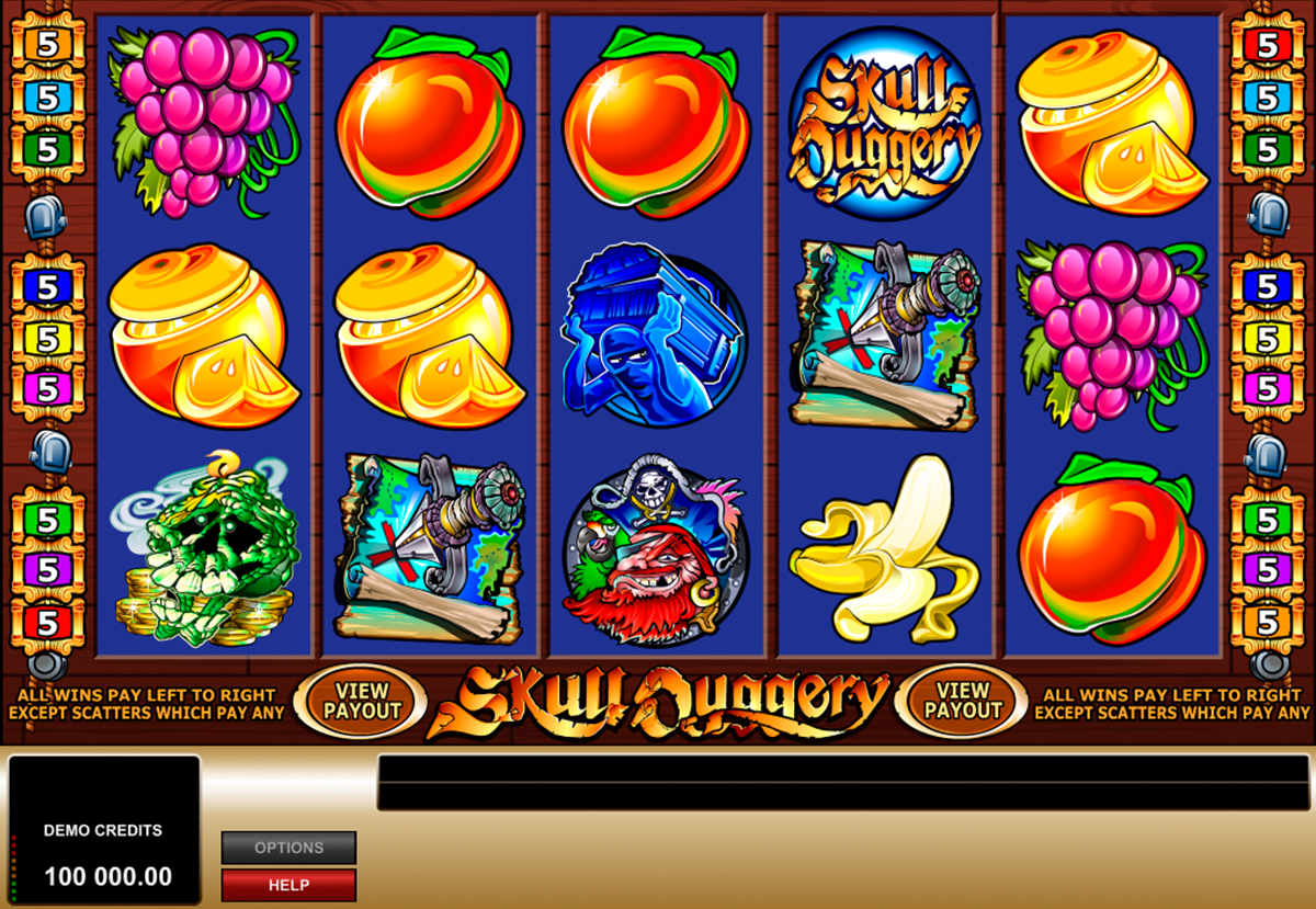 skull duggery microgaming online slots 