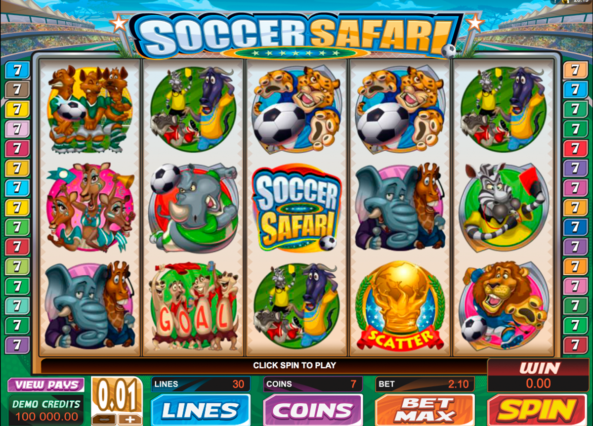 soccer safari microgaming online slots 