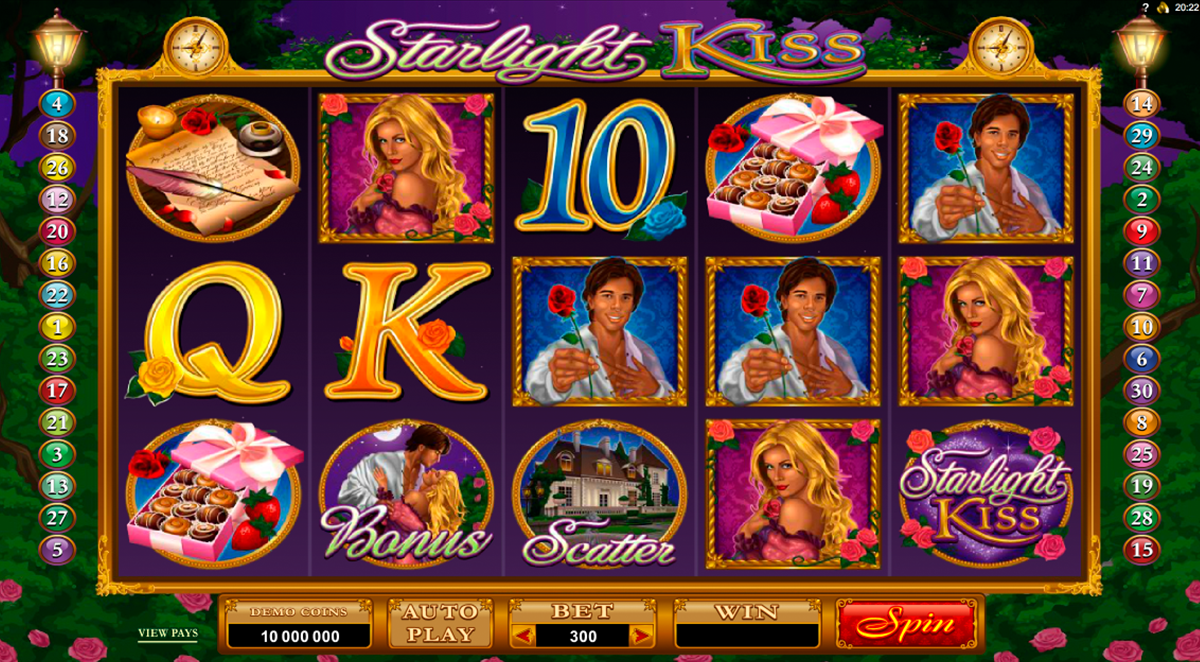 starlight kiss microgaming online slots 