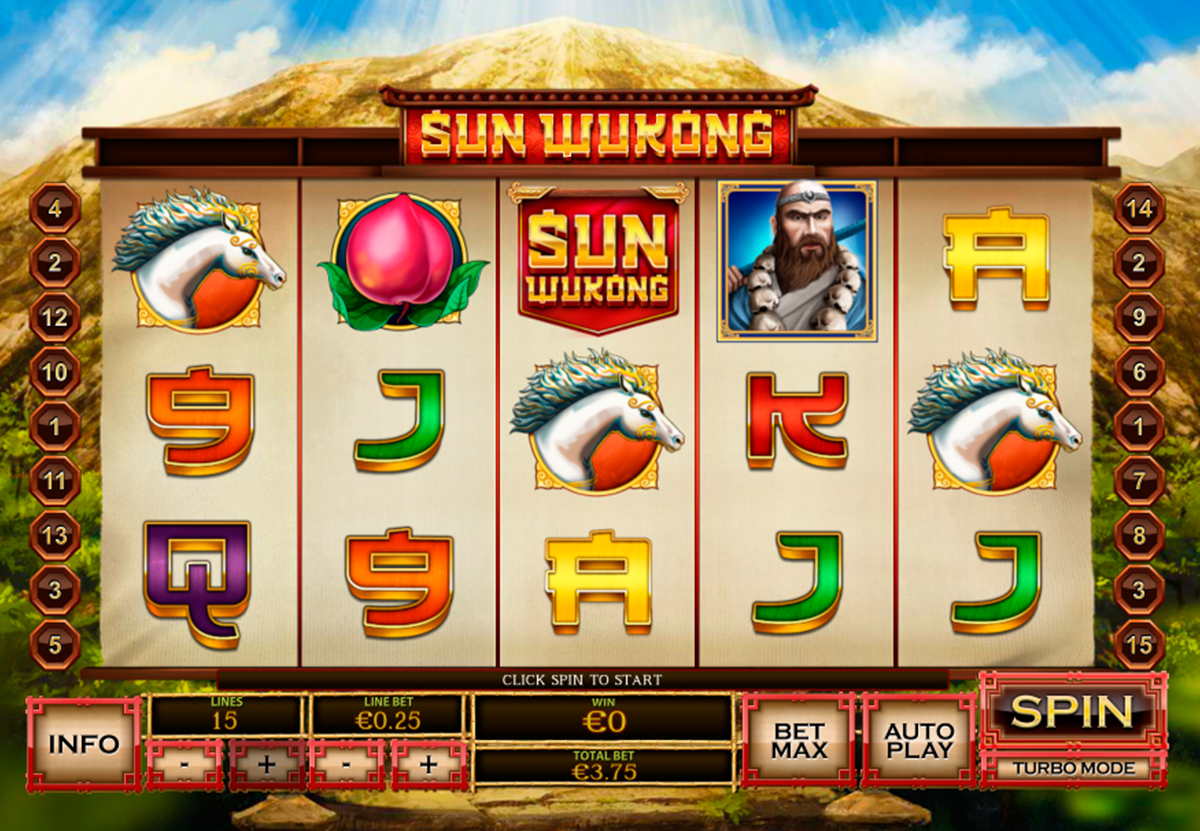 sun wukong playtech online slots 