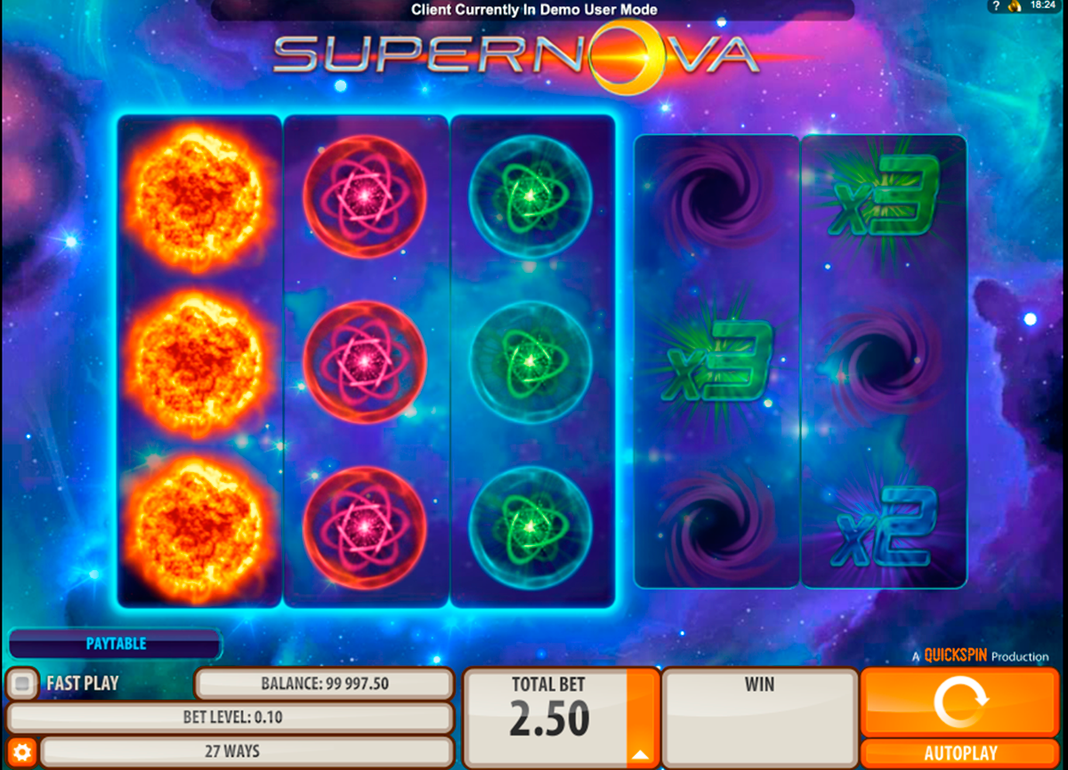 supernova quickspin online slots 