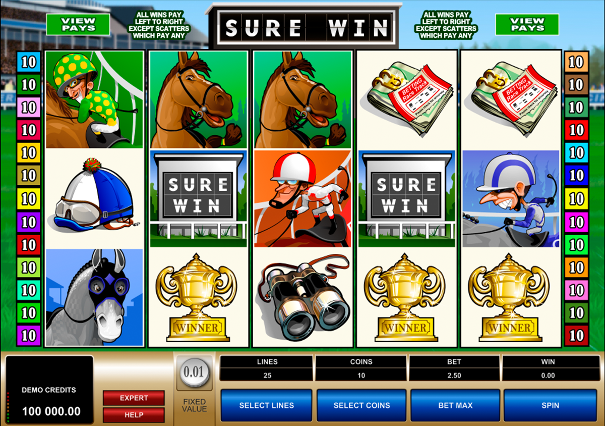 sure win microgaming online slots 