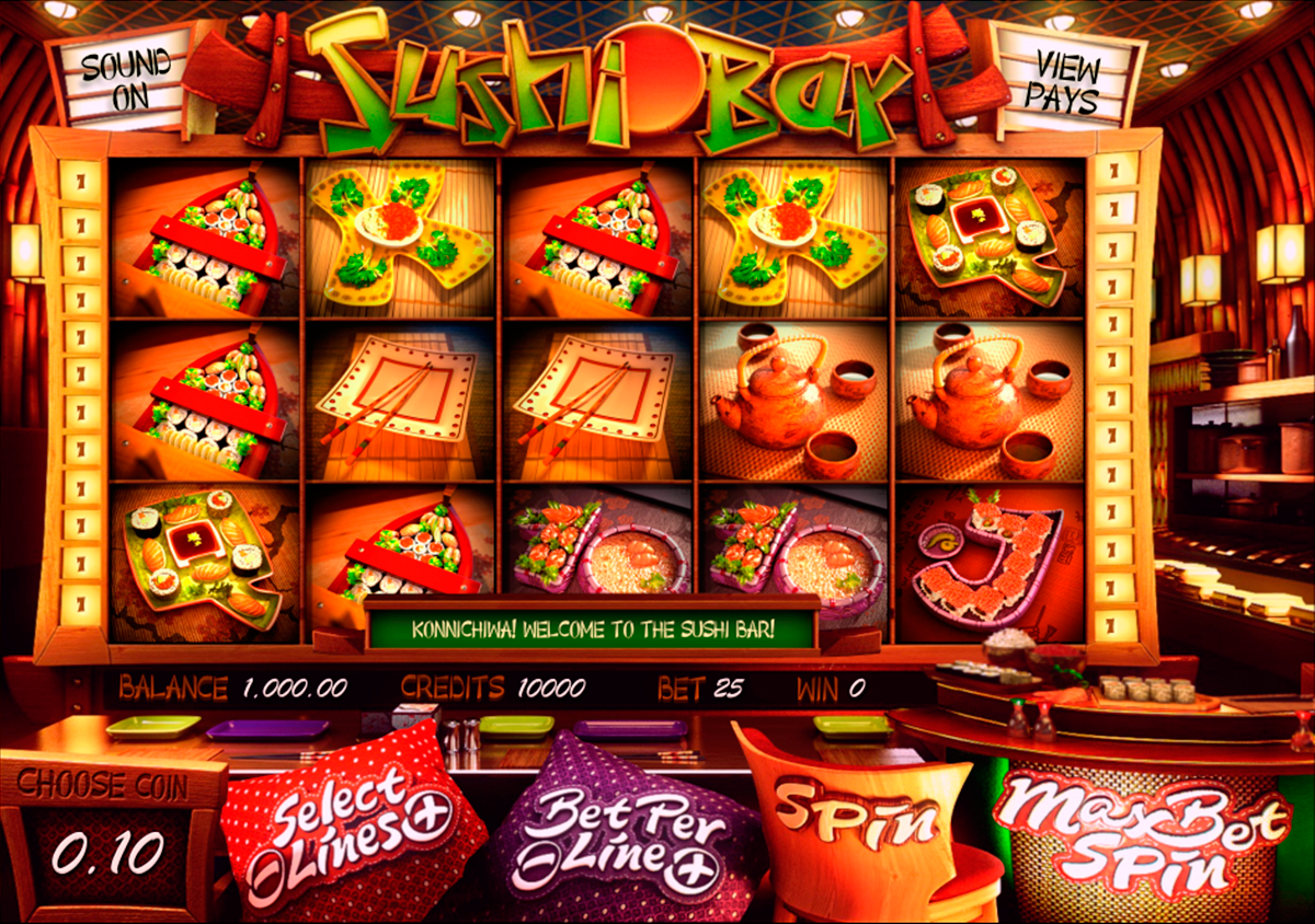 sushi bar betsoft online slots 