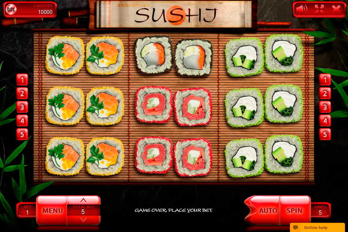 sushi endorphina online slots 
