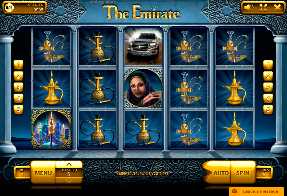 the emirate endorphina online slots 