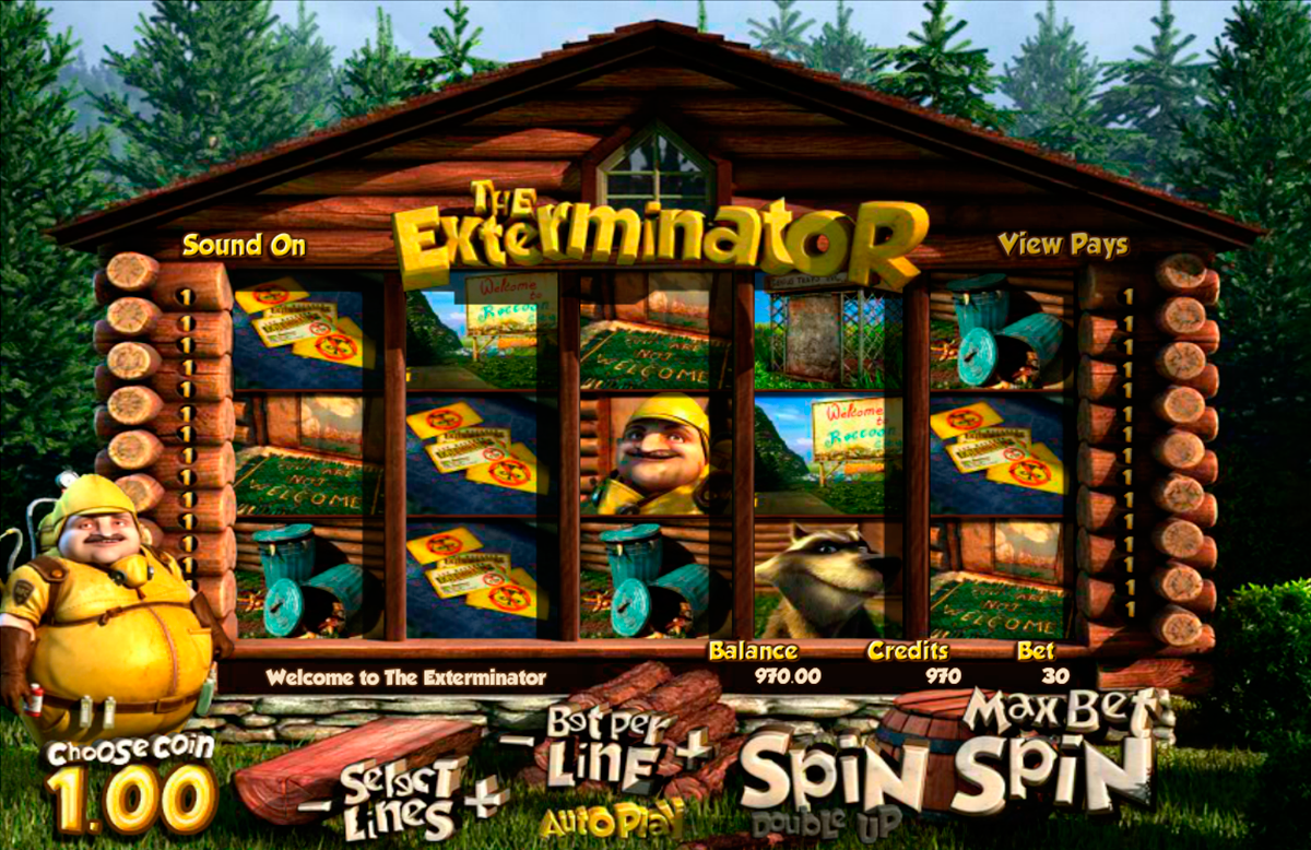 the exterminator betsoft online slots 