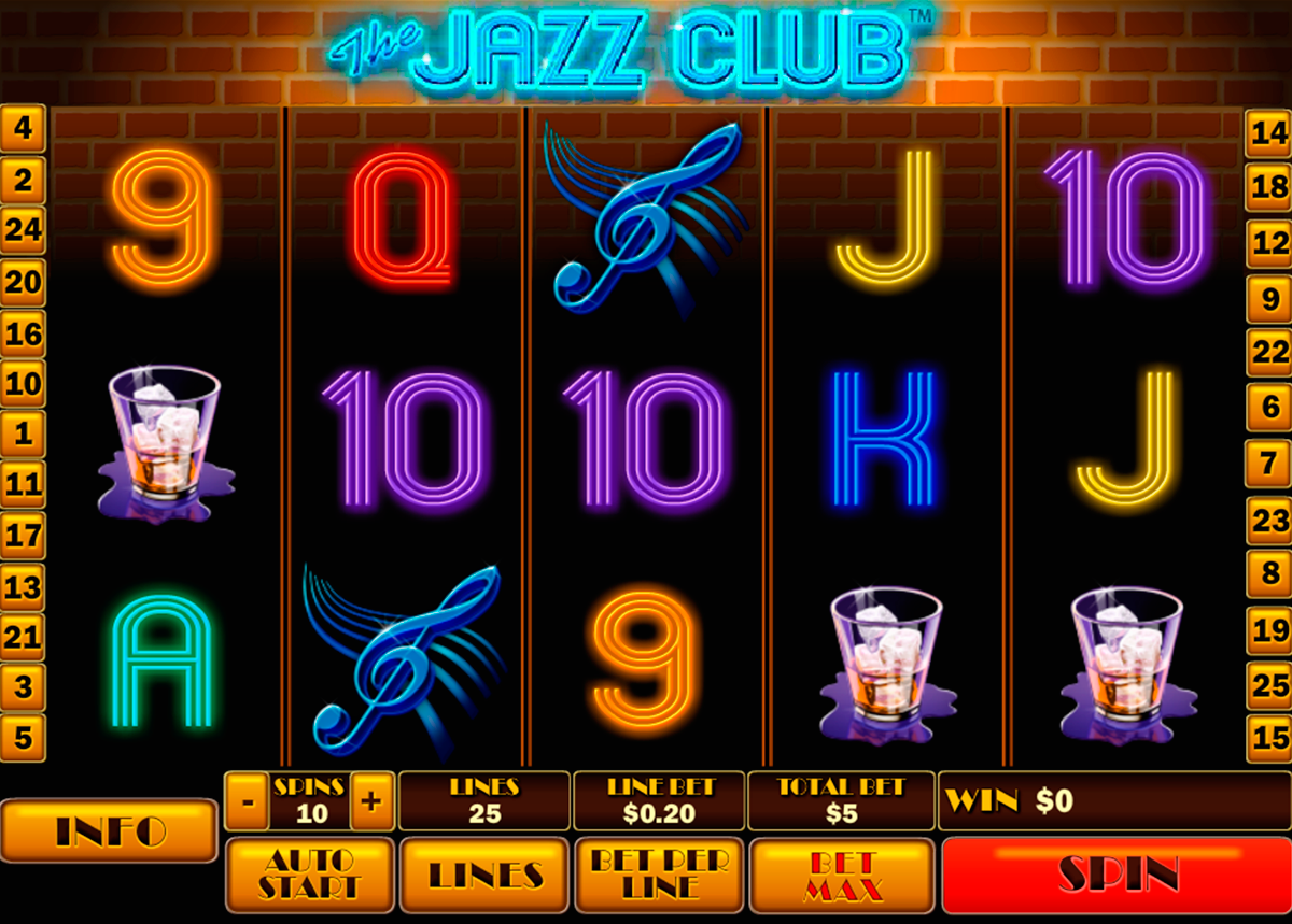 the jazz club playtech online slots 