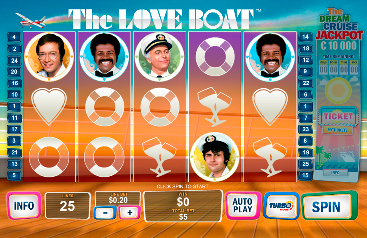 the love boat playtech online slots 