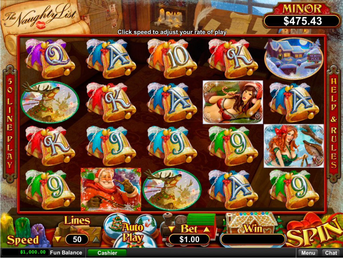 the naughty list rtg online slots 