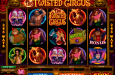 the twisted circus microgaming online slots 