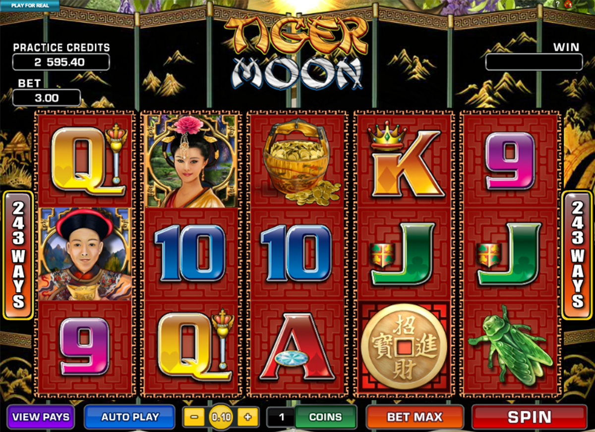 tiger moon microgaming online slots 