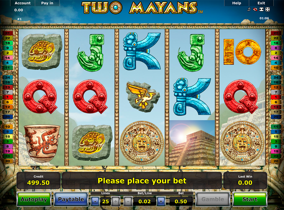 two mayans novomatic online slots 