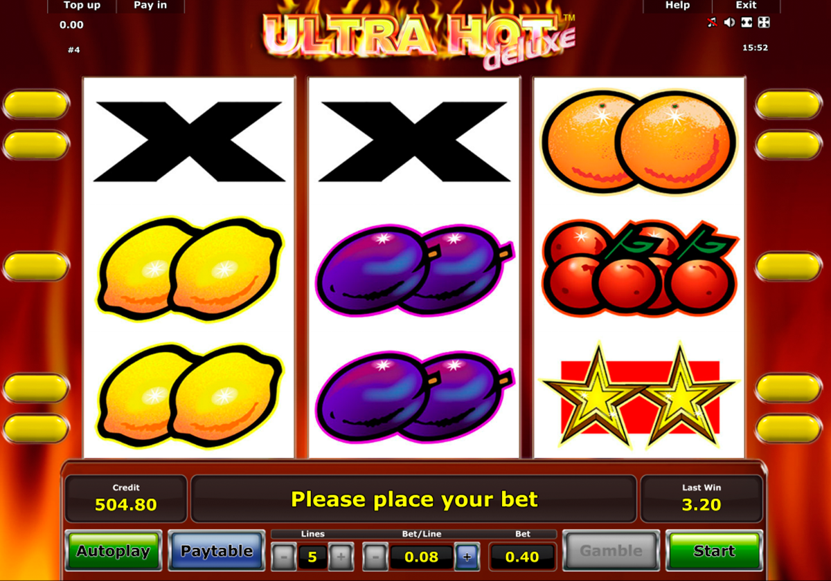 ultra hot deluxe novomatic online slots 