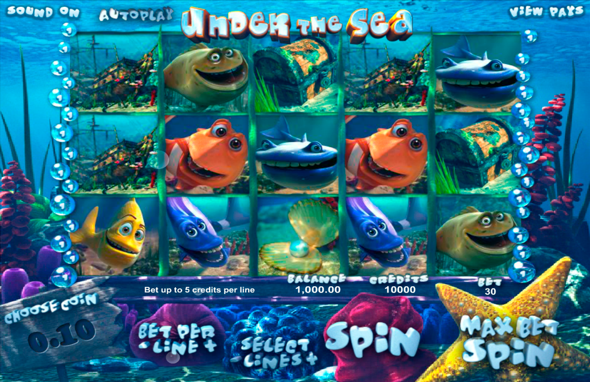 under the sea betsoft online slots 