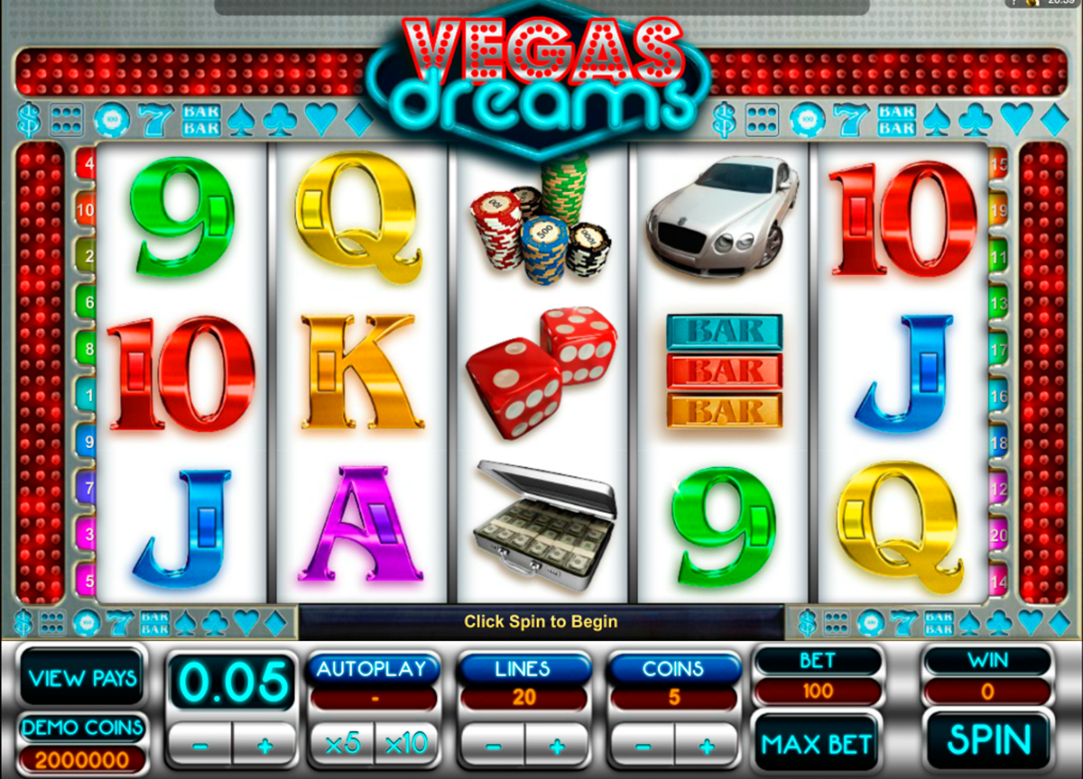 vegas dreams microgaming online slots 