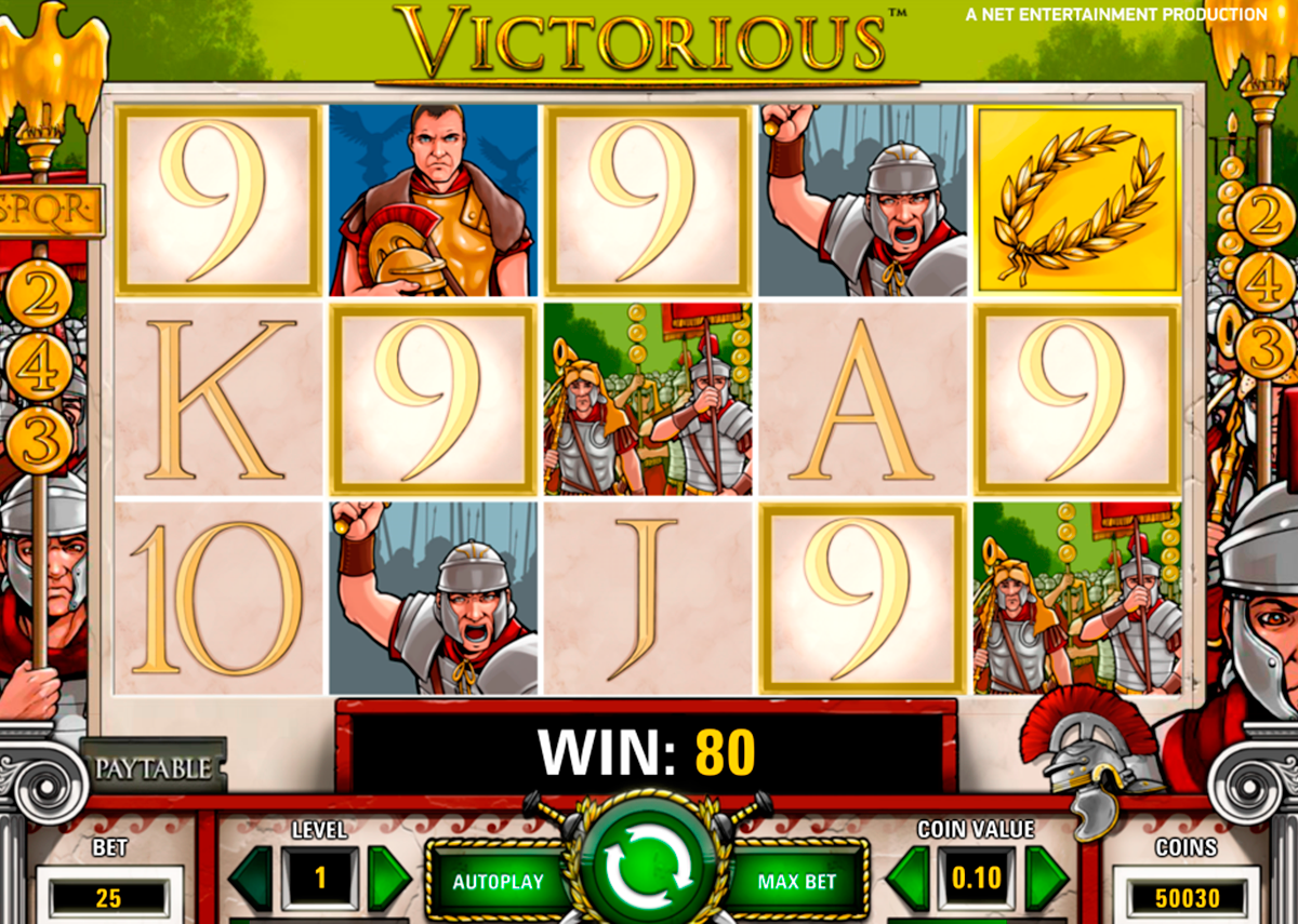 victorious netent online slots 