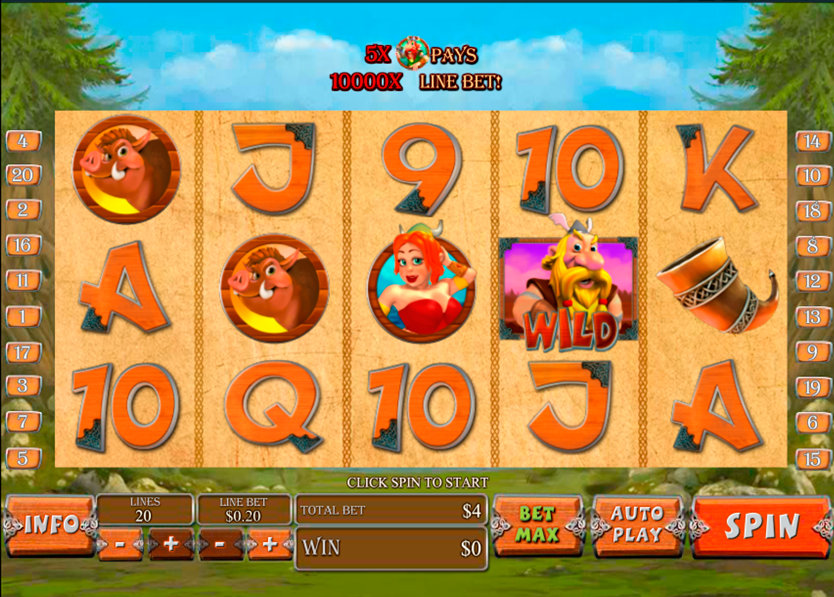 vikingmania playtech online slots 