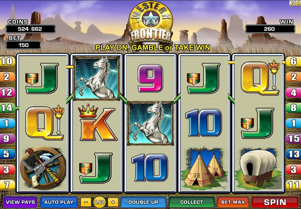 western frontier microgaming online slots 