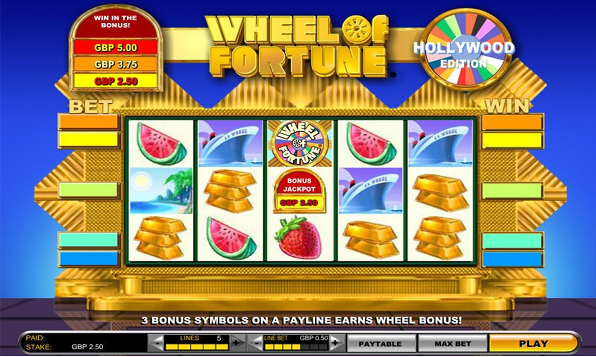 wheel of fortune hollywood edition igt online slots 