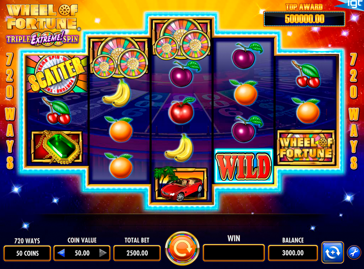 wheel of fortune igt online slots 