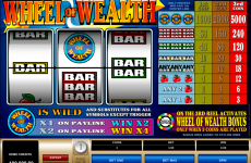 wheel of wealth microgaming online slots 
