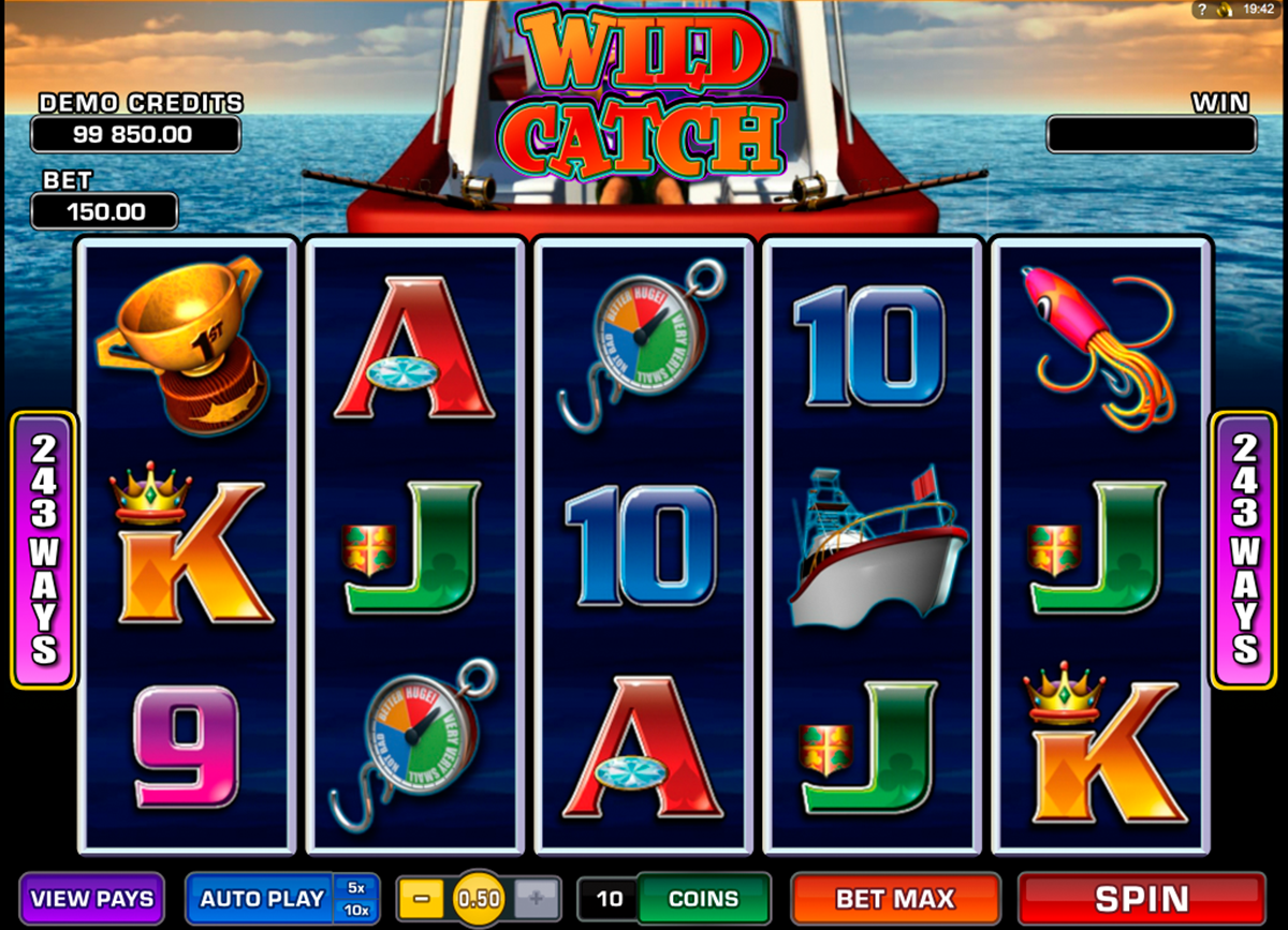 wild catch microgaming online slots 