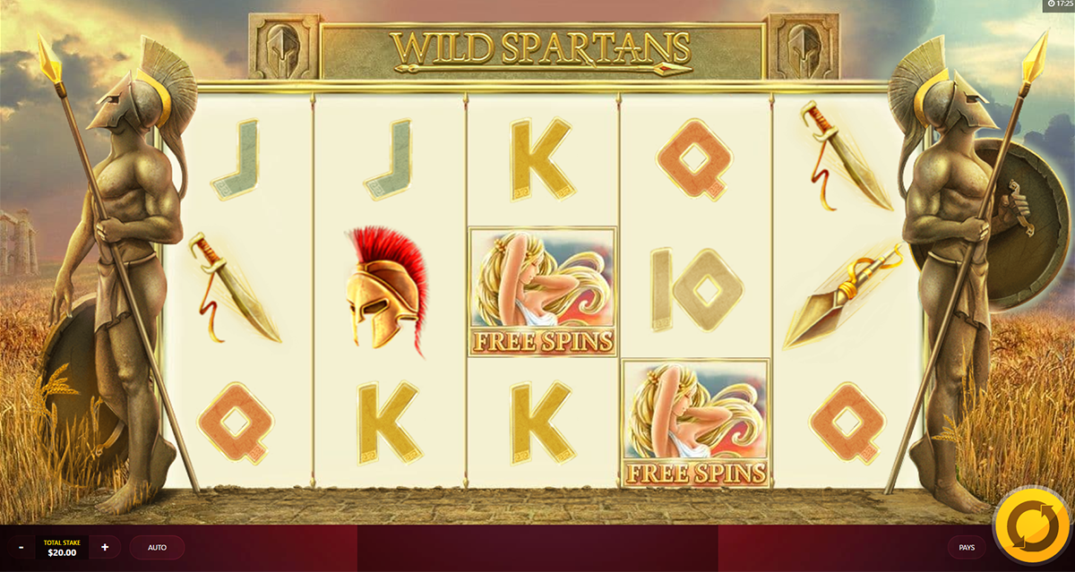 wild spartans red tiger online slots 