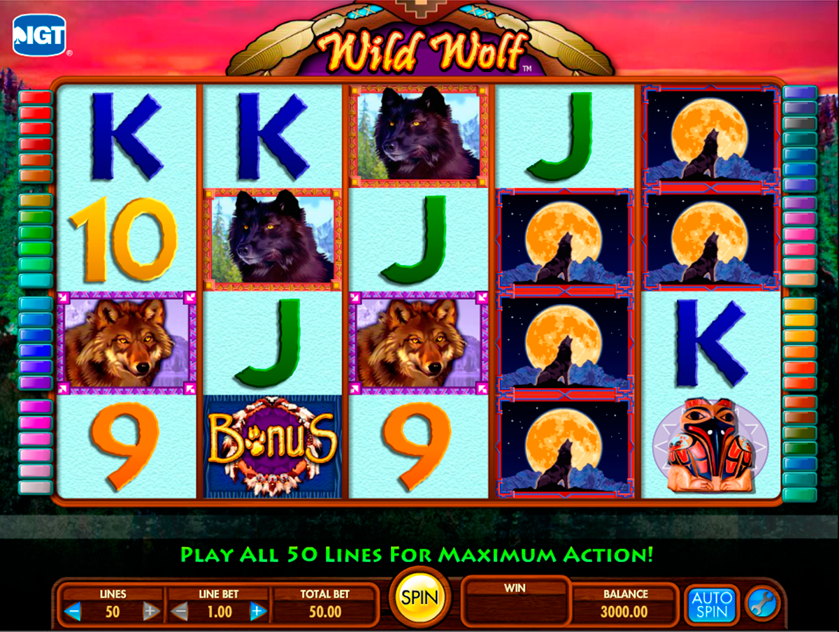 wild wolf igt online slots 