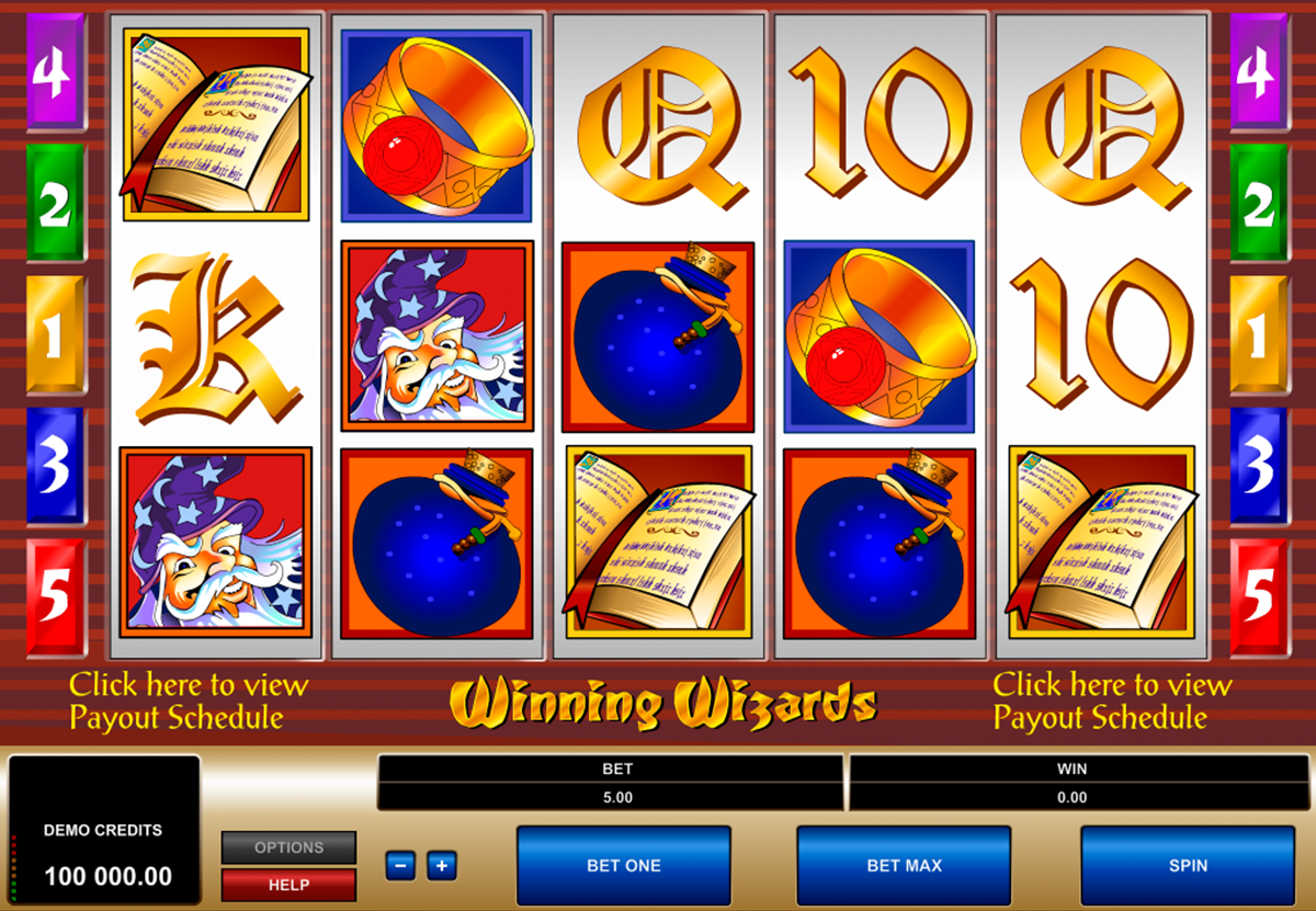 winning wizards microgaming online slots 