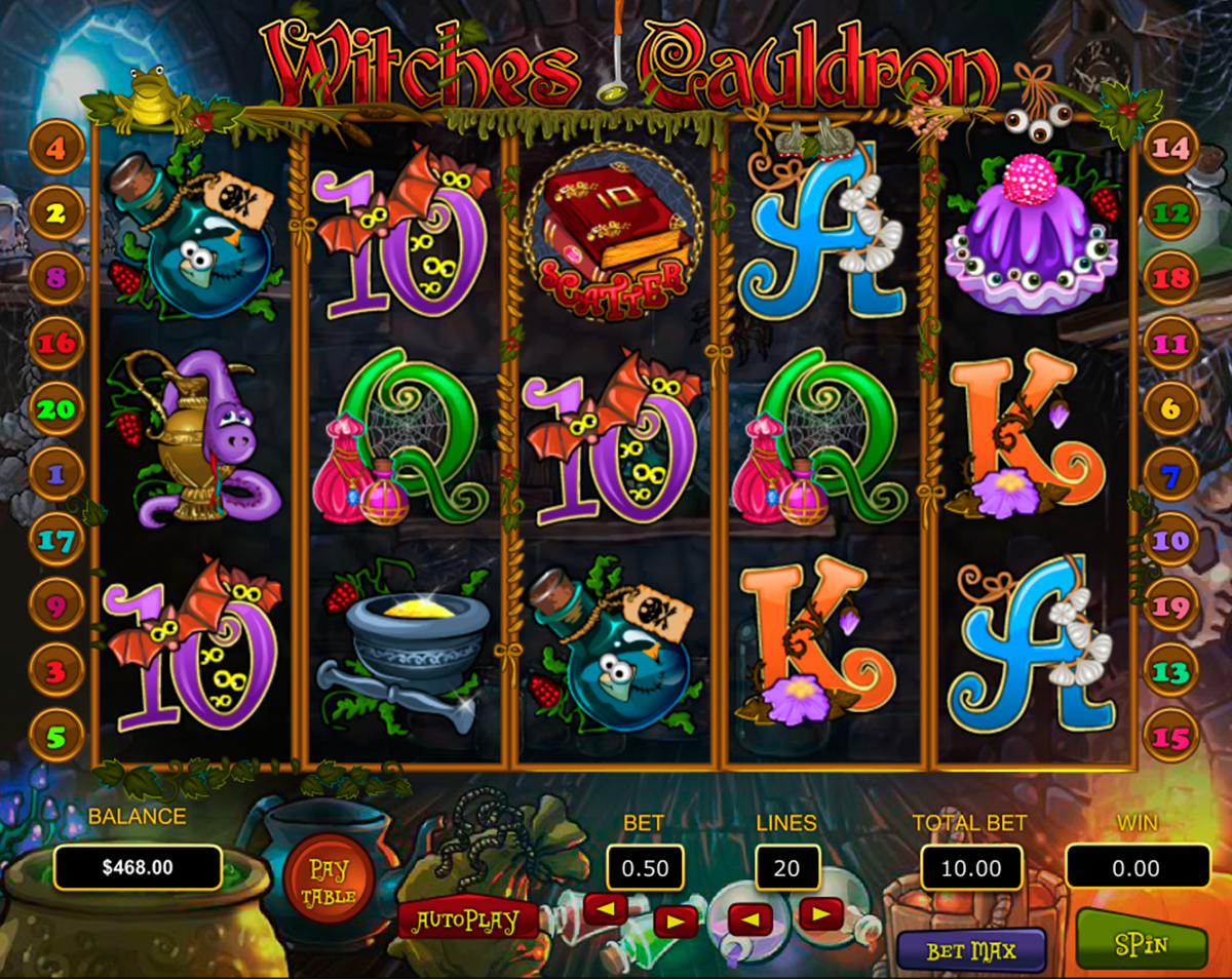 witches cauldron pragmatic online slots 