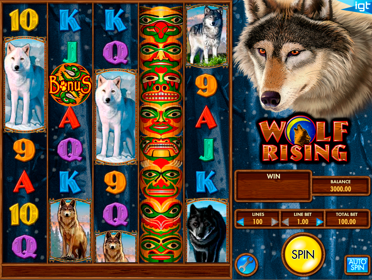 wolf rising igt online slots 