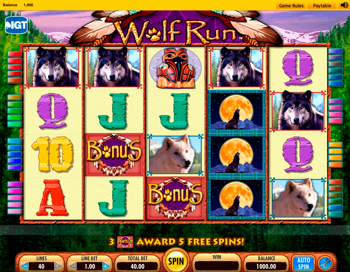 wolf run igt online slots 