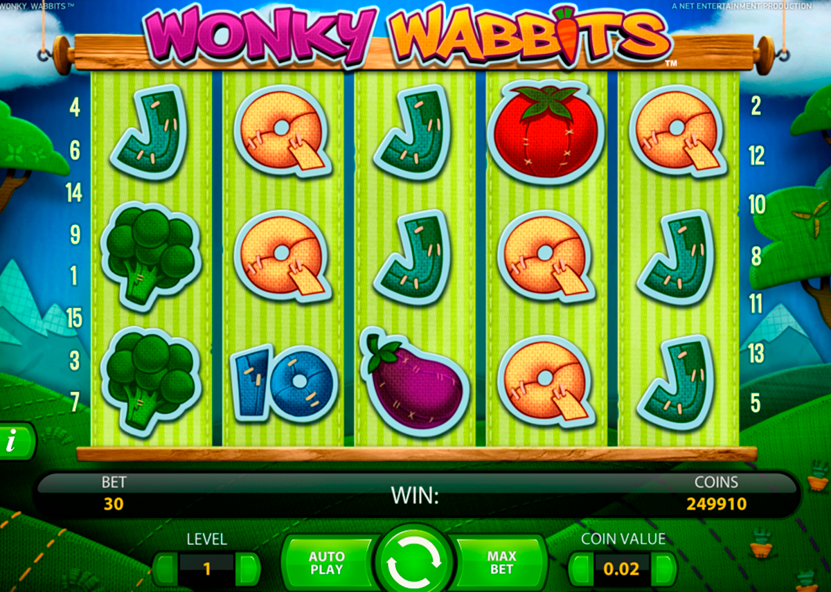 wonky wabbits netent online slots 