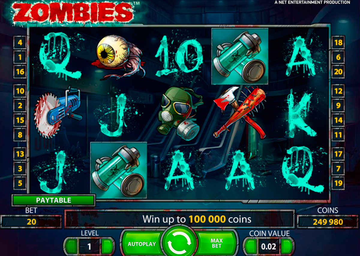 zombies netent online slots 